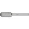 Pferd Carbide Bur - Cylind. (Radius End), DIA Cut - 1/2" x 1" x 1/4" Shank - SC-5 24463 - alternate 1